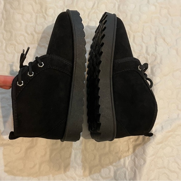 NWOT American EXchange Black Suede Booties Ankle Boots Women’s 5 - Picture 6 of 7